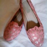Sapatilha Slipper Rosa Caveira
